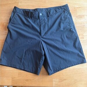 Old Navy Men's Dark Gray Flat Front Shorts